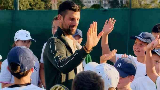 Djokovic khánh thành sân đấu tại quê nhà