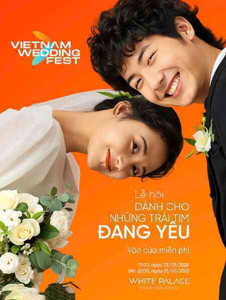 Gần 80 thương hiệu tham gia Vietnam Wedding Fest 2025 - Lễ hội ngành cưới Việt Nam