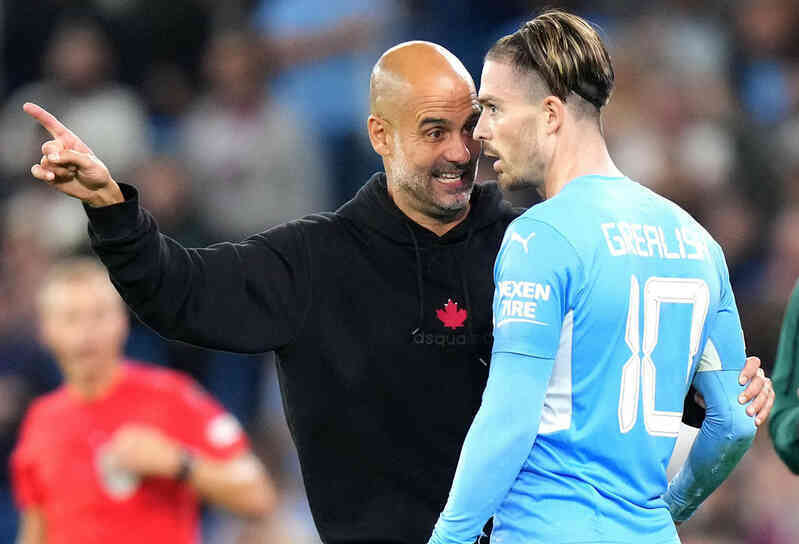 Jack Grealish bị Pep 