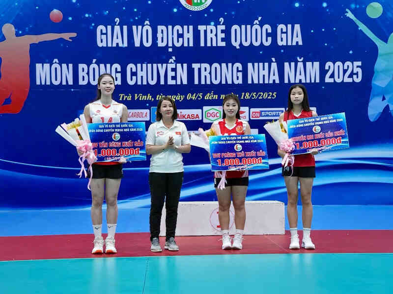 Liên đoàn bóng chuyền lên tiếng về tiền thưởng 1 triệu đồng
