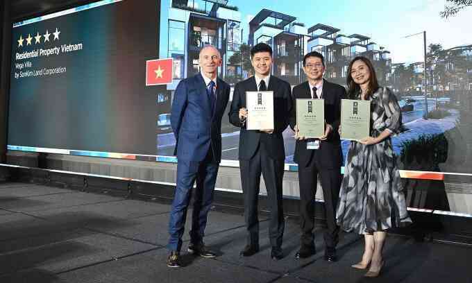SonKim Land nhận 5 giải thưởng tại APPA 2025