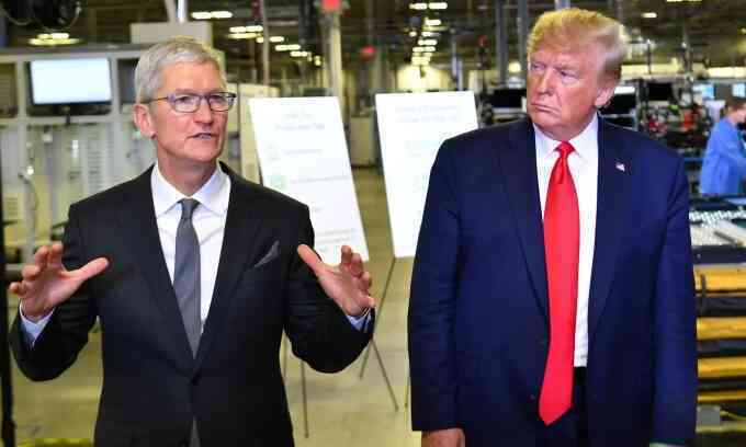Ông Trump: Apple phải trả 25% thuế cho iPhone không sản xuất tại Mỹ
