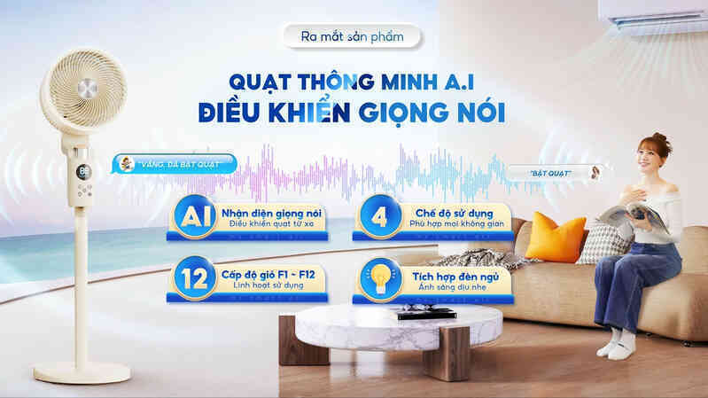 Quạt thông minh Masuto - hành trình 20.000 mẫu giọng để AI nghe hiểu tiếng Việt