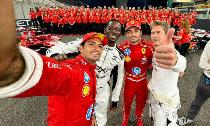 Các tay đua F1 ca ngợi phim mới của Brad Pitt