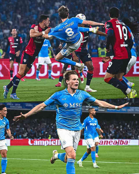 Cựu sao MU thi nhau ghi bàn, Napoli vô địch Serie A 2024/25