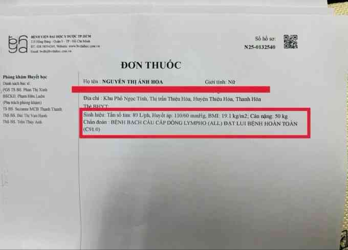 Đẩy lùi ung thư máu sau 15 năm điều trị