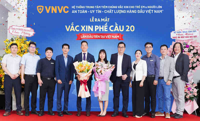 VNVC ra mắt vắc xin mới phòng 20 chủng phế cầu cho người lớn