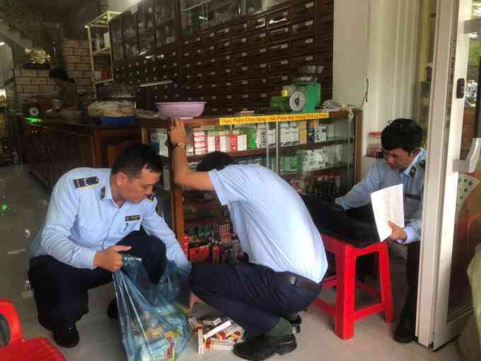 Cà Mau thu giữ 257 sản phẩm thuốc đông y không rõ nguồn gốc