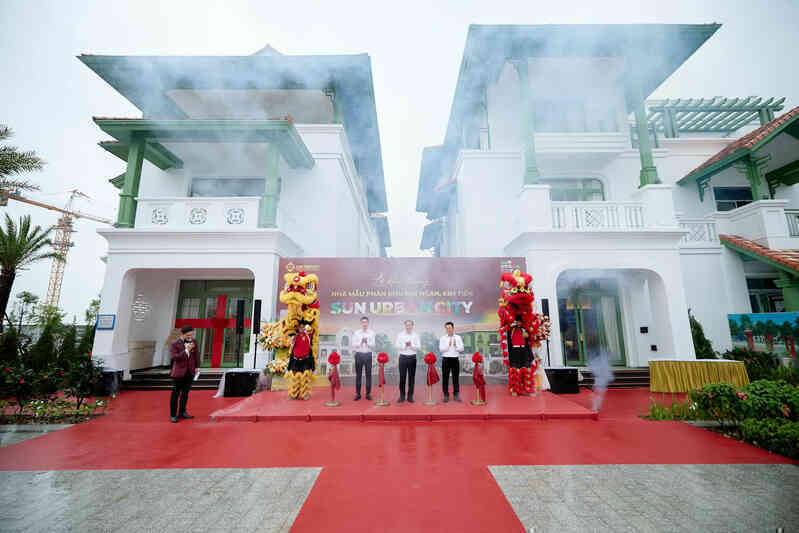 Sun Property ‘trình làng’ nhà mẫu biệt thự, townhouse tại Sun Urban City Hà Nam