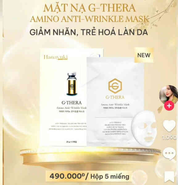 Thu hồi mặt nạ dưỡng da do Đoàn Di Băng quảng cáo