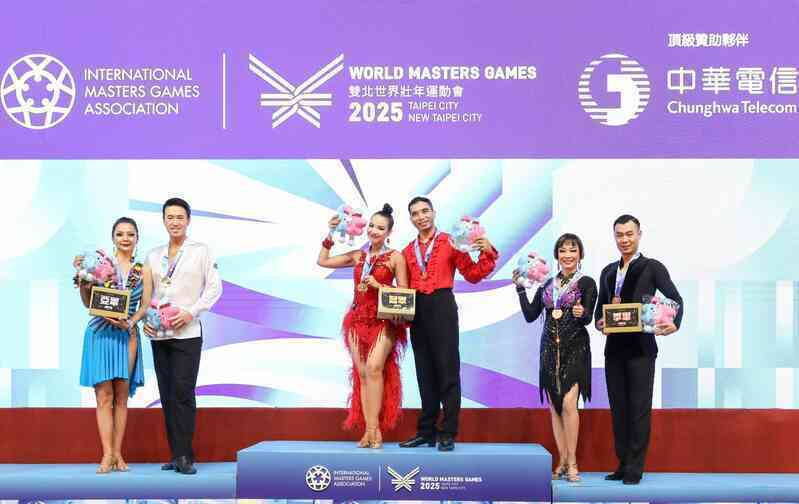 Cặp đôi dancesport Việt Nam vô địch Thế vận hội Trung niên 2025