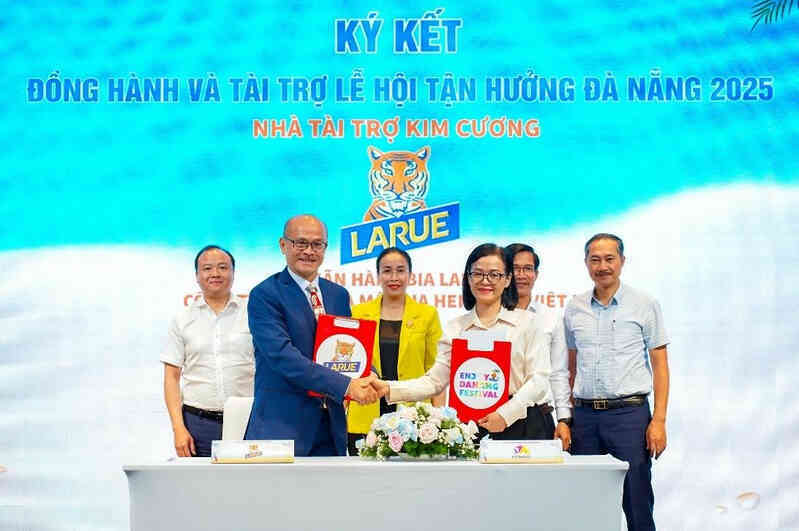 Bia Larue đồng hành Lễ hội Tận hưởng Đà Nẵng 2025