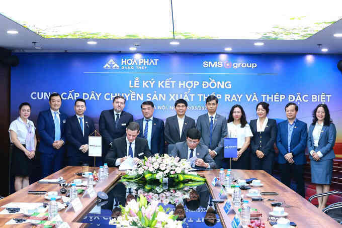 Hòa Phát sẽ xuất xưởng thép ray cao tốc đầu tiên năm 2027