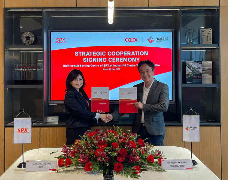 SPX và Frasers Property Vietnam phát triển trung tâm phân loại hàng hóa tự động