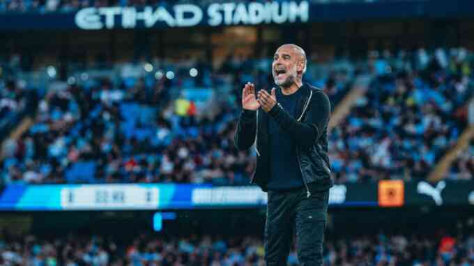 Guardiola không quan tâm vị trí thứ hai của Arsenal