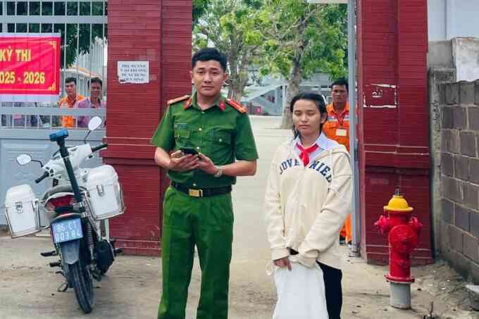 Thí sinh đi nhầm điểm thi 60 km