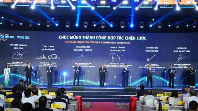 Bà Rịa - Vũng Tàu ký kết hợp tác loạt dự án với Sun Group