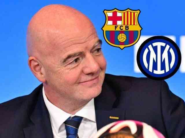 Chủ tịch FIFA lên tiếng dự đoán trận đại chiến Inter gặp Barcelona