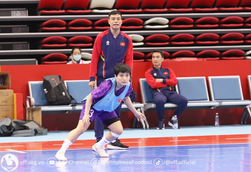 HLV tuyển futsal nữ Việt Nam tự tin, khẳng định mục tiêu World Cup