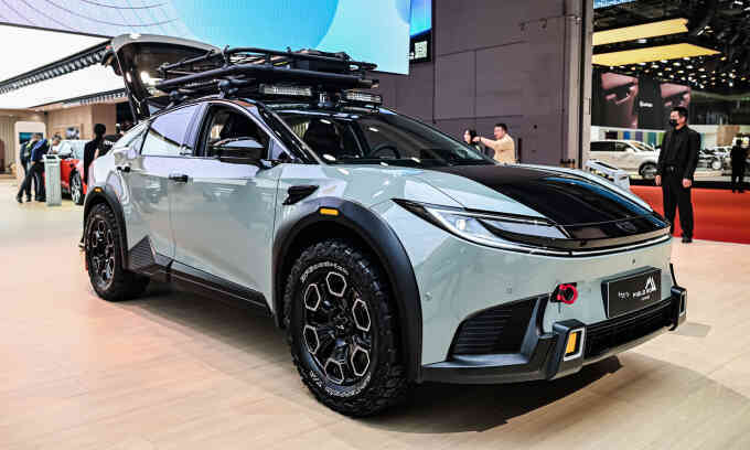 Toyota bZ5 FieldGo - xe điện off-road