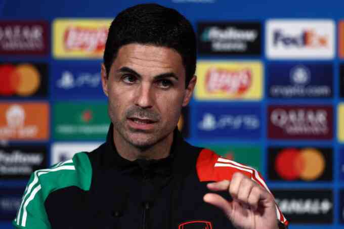 Arteta: 