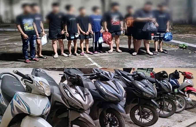 Nhóm quái xế chặn đánh người vô cớ để lấy `chiến tích`