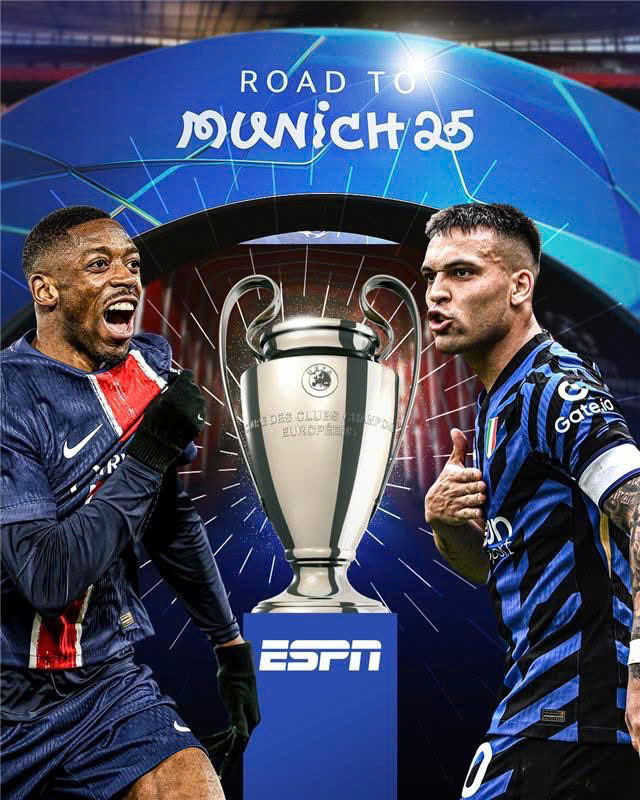 Lịch thi đấu chung kết Champions League 2024/25