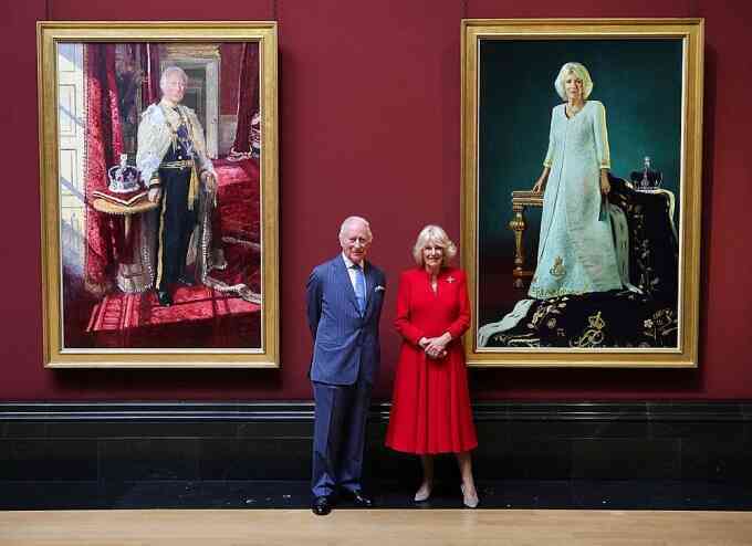 Công bố tranh đăng quang của vua Charles III