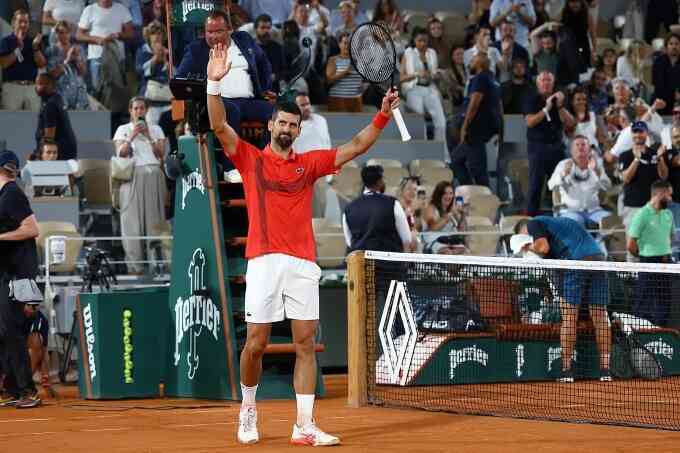 Djokovic cân bằng kỷ lục cá nhân tại Grand Slam