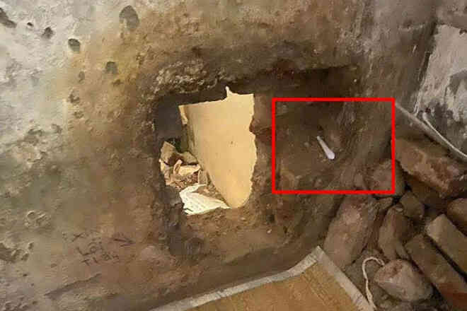 Dụng cụ khoét tường khó tin để trốn trại giam ở Hà Nội của 2 phạm nhân