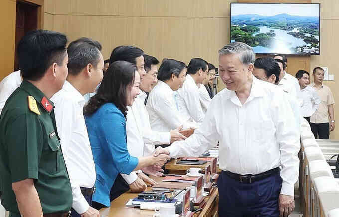 Tổng Bí thư: Tỉnh Phú Thọ mới sẽ kết nối Hà Nội và vùng Tây Bắc