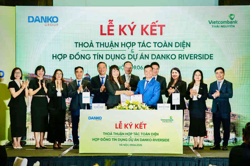 Danko Group và Vietcombank ký thoả thuận hợp tác toàn diện
