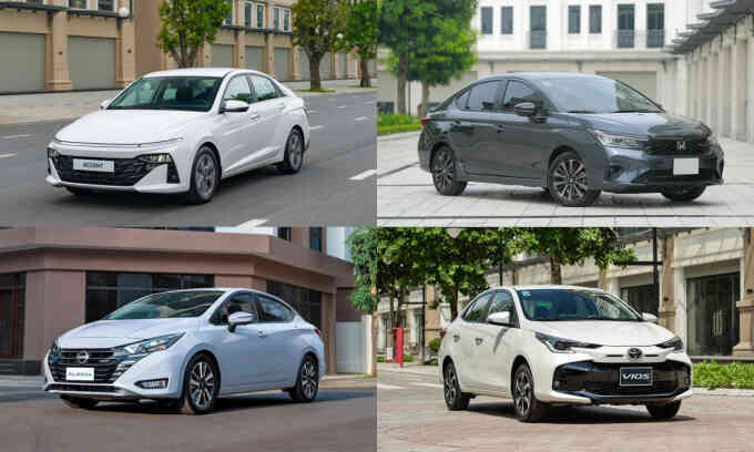 Sedan cỡ B đua giảm giá hàng loạt tháng 6