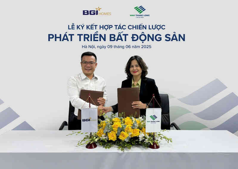 BGI Group và Max Thăng Long ký kết hợp tác chiến lược phát triển bất động sản
