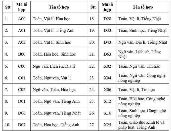 Đại học Việt Nhật xét hơn 30 tổ hợp, lần đầu có C00