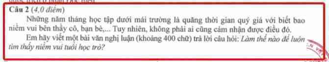 Đáp án chấm thi ngữ văn vào lớp 10 Hà Nội: Đề mở nhưng cách chấm “văn mẫu"?