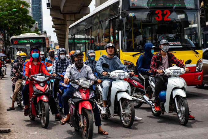 Đề xuất giãn lộ trình kiểm định khí thải xe máy