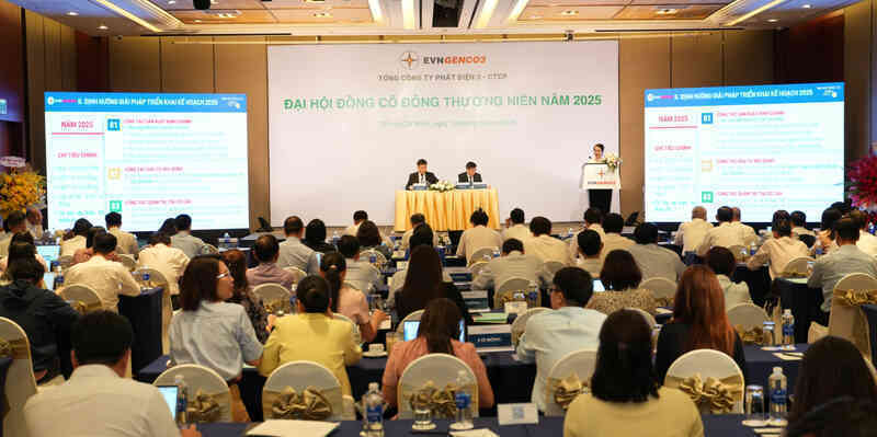 EVNGENCO3 tổ chức Đại hội cổ đông 2025, thúc đẩy đổi mới sáng tạo