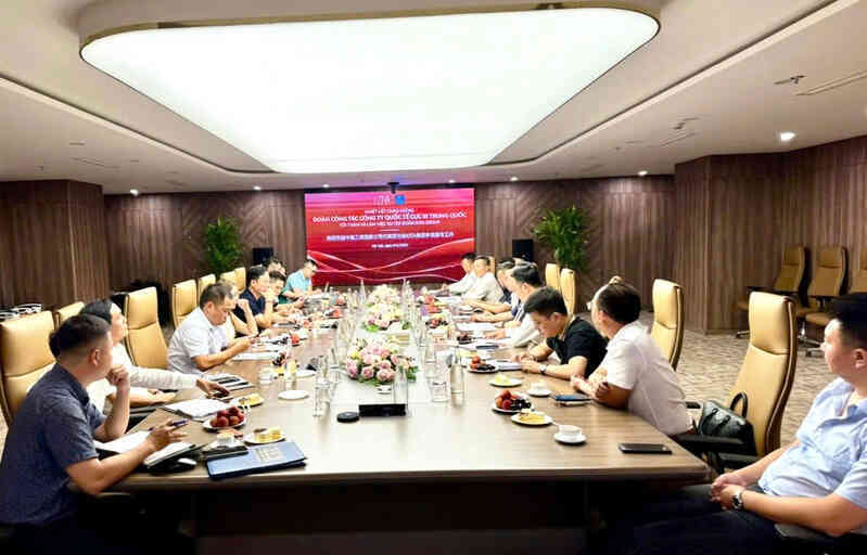 Kita Group xúc tiến hợp tác với doanh nghiệp xây dựng hàng đầu Trung Quốc