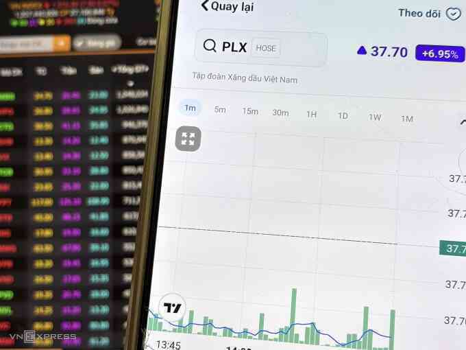 Cổ phiếu dầu khí ngược dòng thị trường