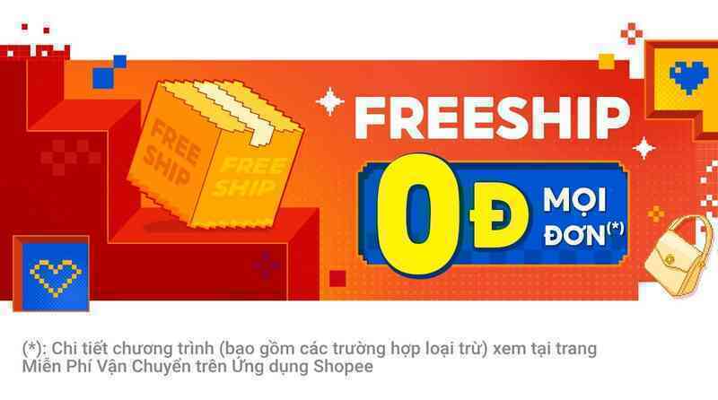 Shopee công bố chương trình "Phí ship 0Đ mọi đơn"