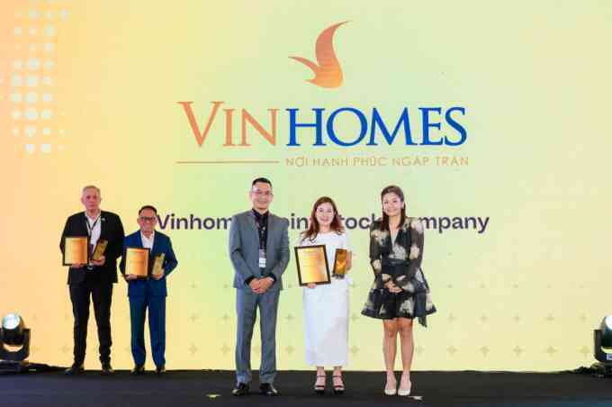 Vinhomes lần thứ 10 được vinh danh tại Hubexo Asia Awards