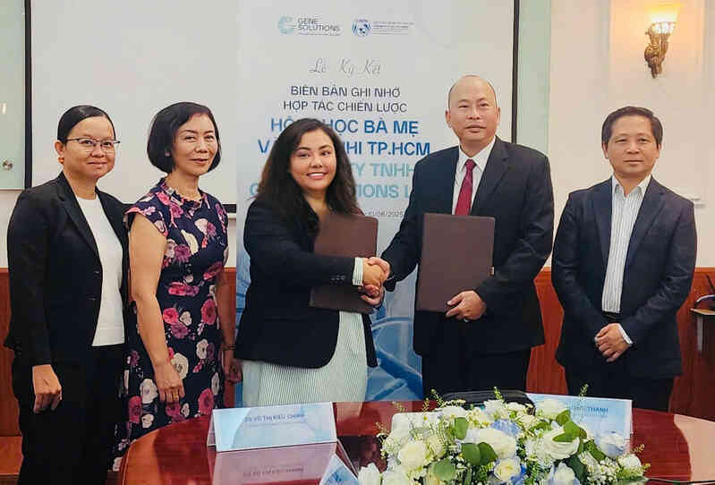 Gene Solutions ký hợp tác toàn diện với Hội Y học Bà mẹ và Thai nhi TP.HCM