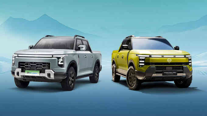 Nissan ra mắt bán tải hybrid cho thị trường tỷ dân