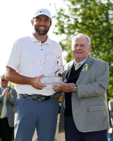 Scottie Scheffler sánh ngang Tiger Woods ở Memorial Tournament