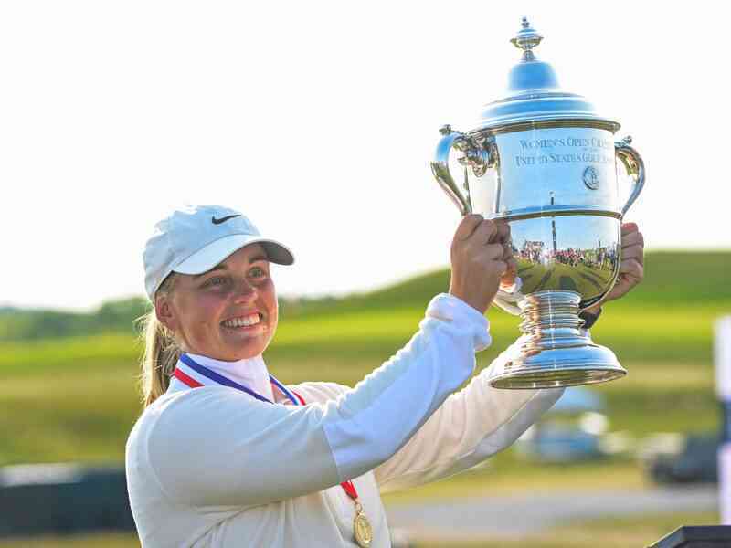 Tay golf ít tên tuổi vô địch giải đấu danh giá U.S Women’s Open 2025