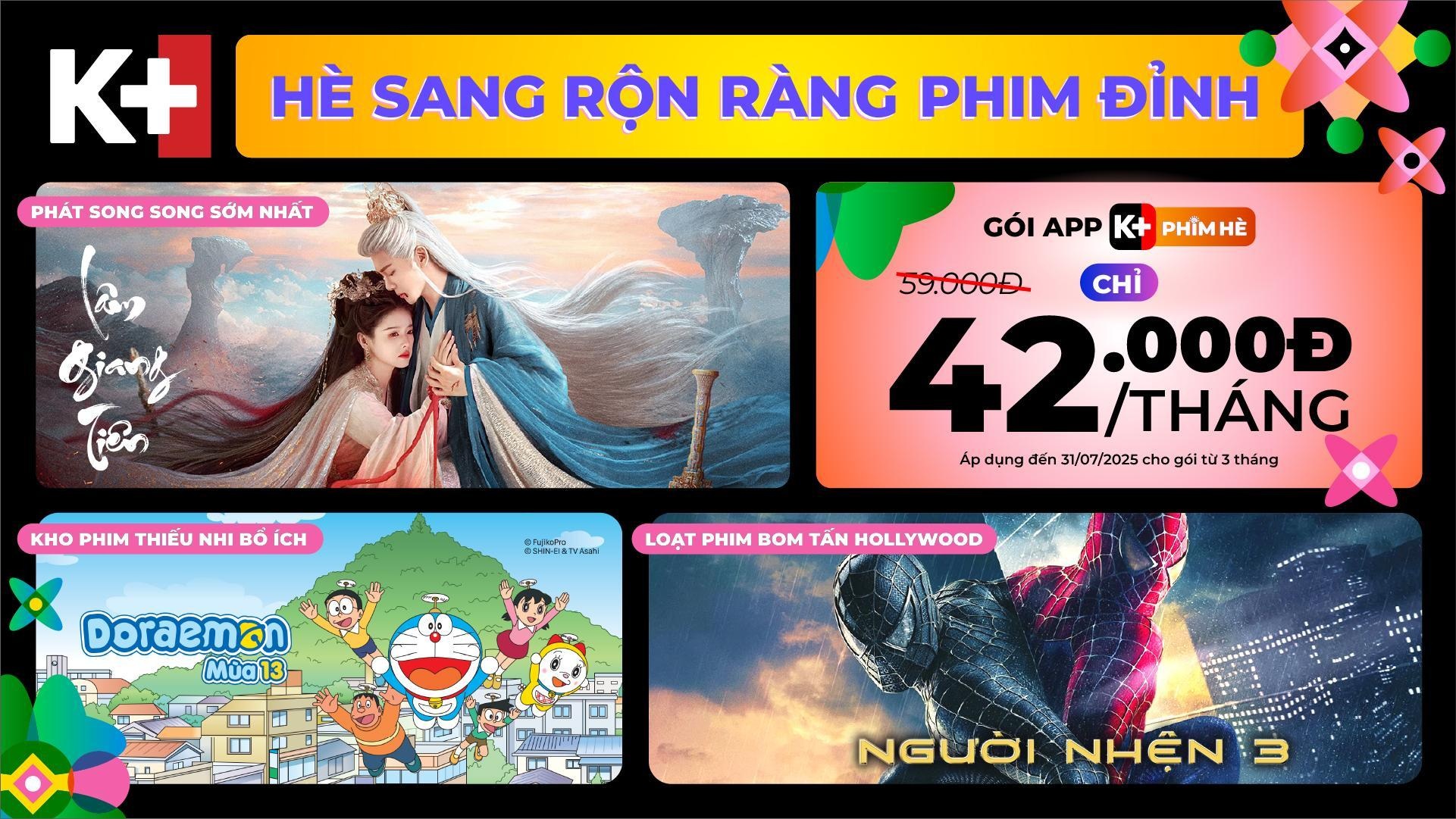 Loạt phim hoạt hình đặc sắc K+ dành tặng “khối nghỉ hè”