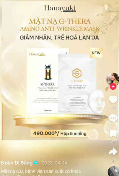 Đà Nẵng đình chỉ, thu hồi mặt nạ dưỡng da do ca sĩ Đoàn Di Băng quảng cáo