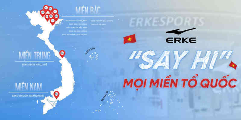 Erke - hành trình phát triển cùng thể thao Việt Nam