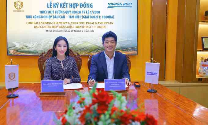 Nippon Koei tư vấn quy hoạch khu công nghiệp Bàu Cạn - Tân Hiệp